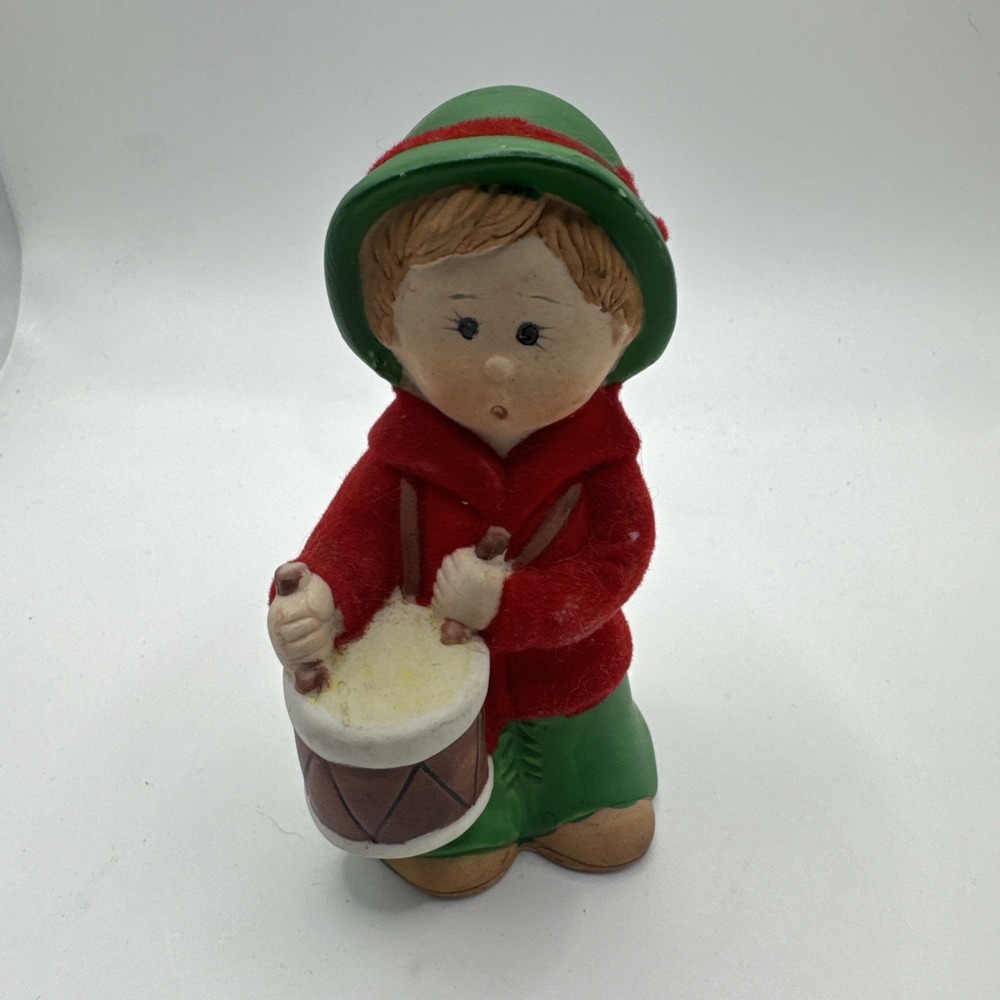 4" Jasco Vintage Drummer Boy‎ Bell Holiday Decoration
